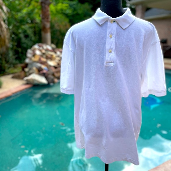 Tommy Hilfiger Polo Shirt, white, size M - Picture 1 of 2